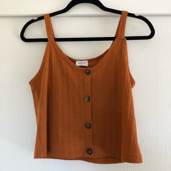 Sienna Sky Tops - Sienna Sky cropped tank top